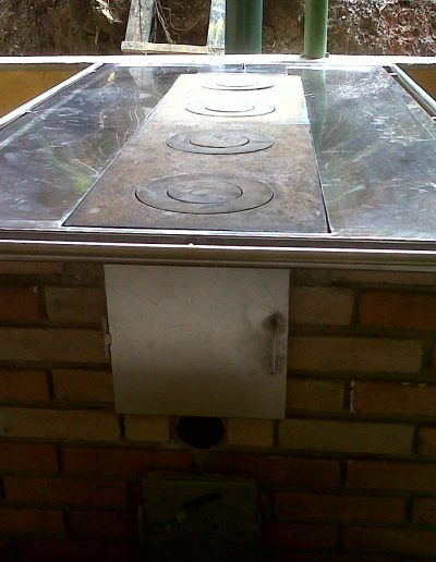 Estufa eficiente acero inox 3
